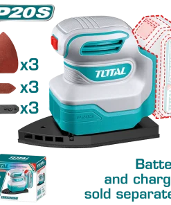 Levigatrice Palmare 20V, Corpo Macchina