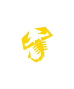Alternative view of Adesivo Logo Abarth Scorpione Giallo